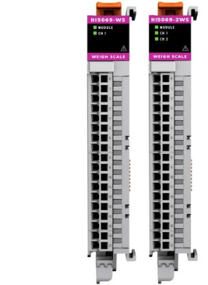 HI5069-WS & HI5069-2WS Plug-In weight Modules for Compact5000 PLCs